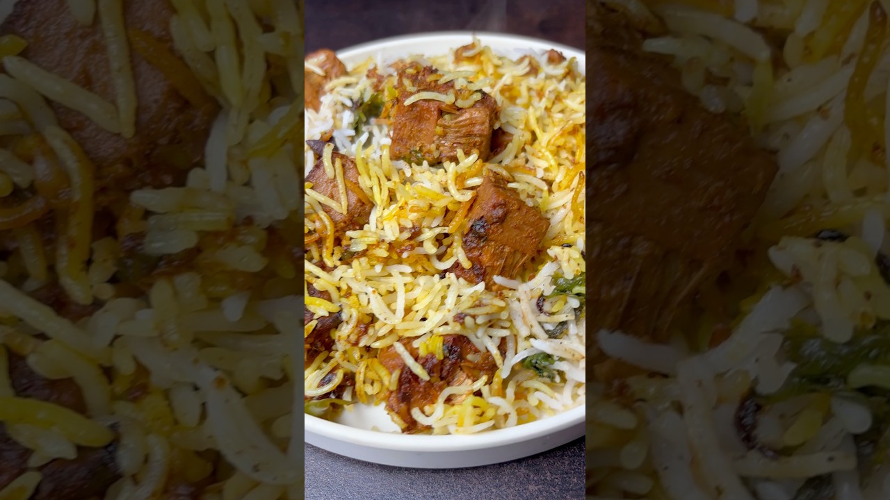 Kathal Biryani ASMR #shorts #kathalbiryani #foodrecipe #indianfood #indianrecipe  #vegbiryanirecipe
