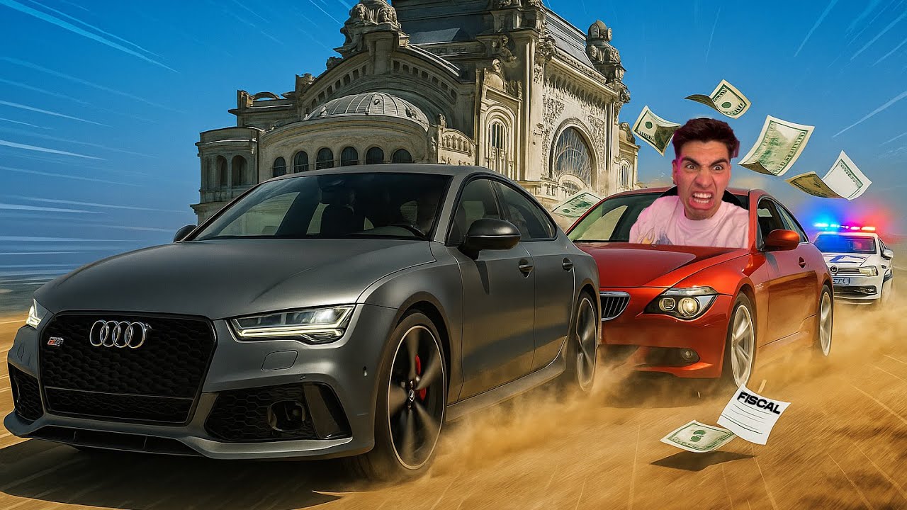 Am mers până la mare cu RS7-le și i-am furat fiscalul lui Bisoi 😅 noi am rămas fără talon 🚓