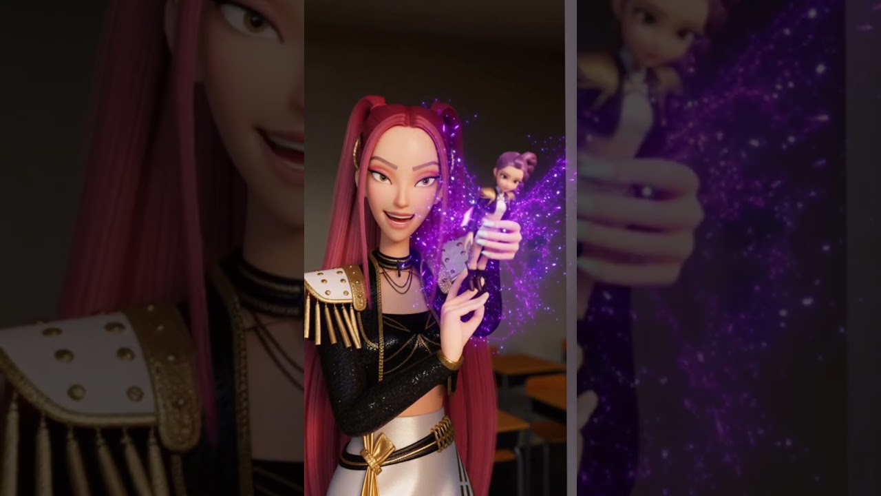 ruim's magic #kpophunters #rumi #shorts