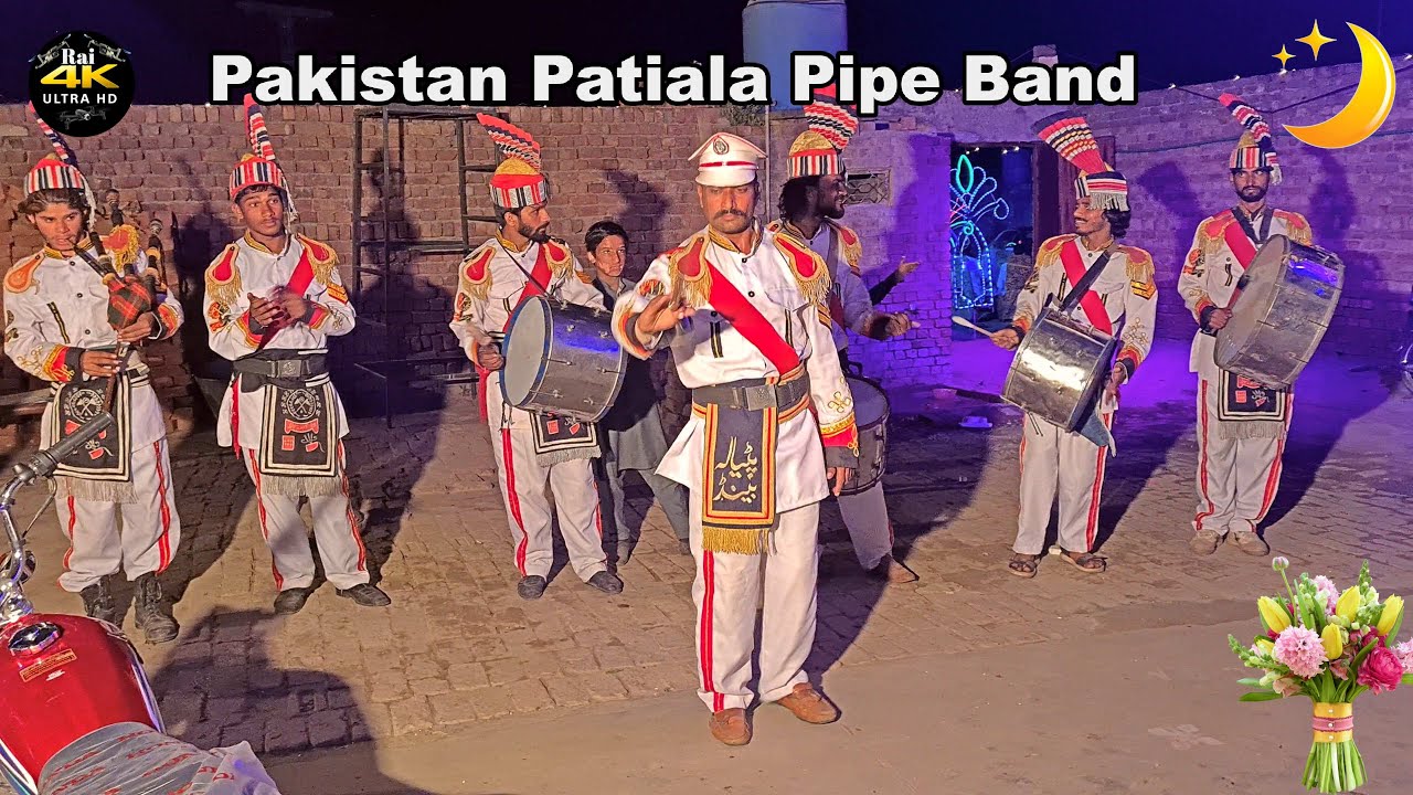 Pakistan Patiala Pipe Band 4k UHD