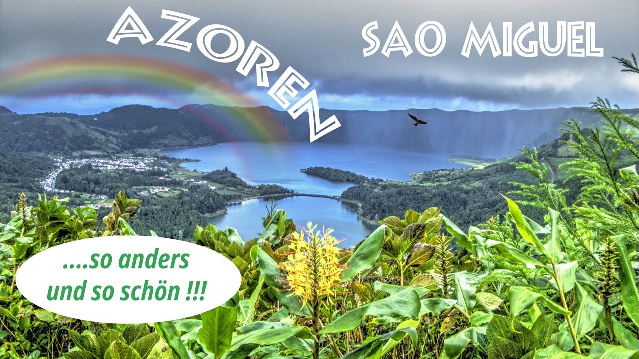 Azoren Sao Miguel mit dem Auto und zu Fuß endecken.Atemberaubende Landschaften erwarten den Besucher