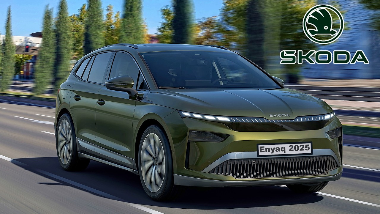 Новая Skoda Enyaq 2025: Как рестайлинг меняет электрический SUV?