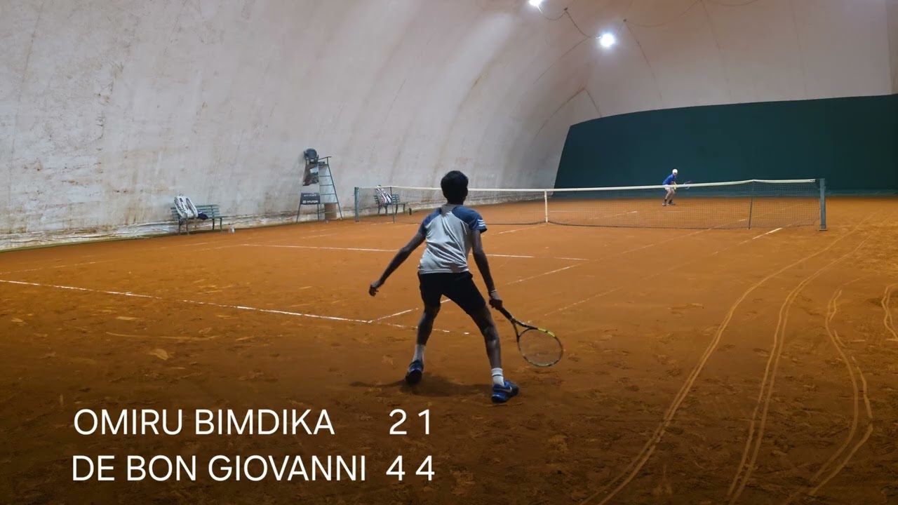 UNDER 14 FINALE GREEN GARDEN VENEZIA OMIRU BIMDIKA 3.5 VS DE BON GIOVANNI 3.4