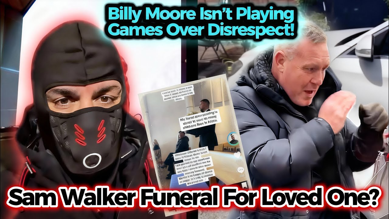 Sam Walker At Funeral For Loved One😮 | Billy Moore Camera Altercation Ended Quick! & HS vs J2Hundred