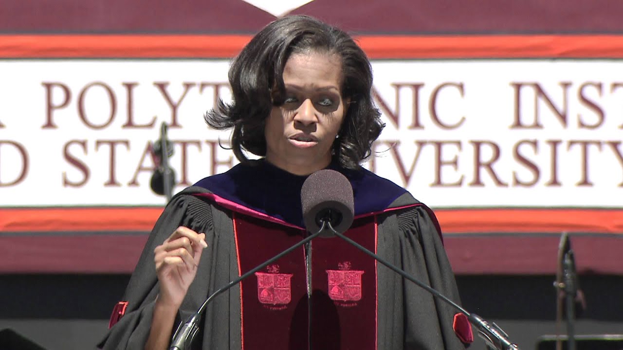 Virginia Tech: Michelle Obama's Commencement Address