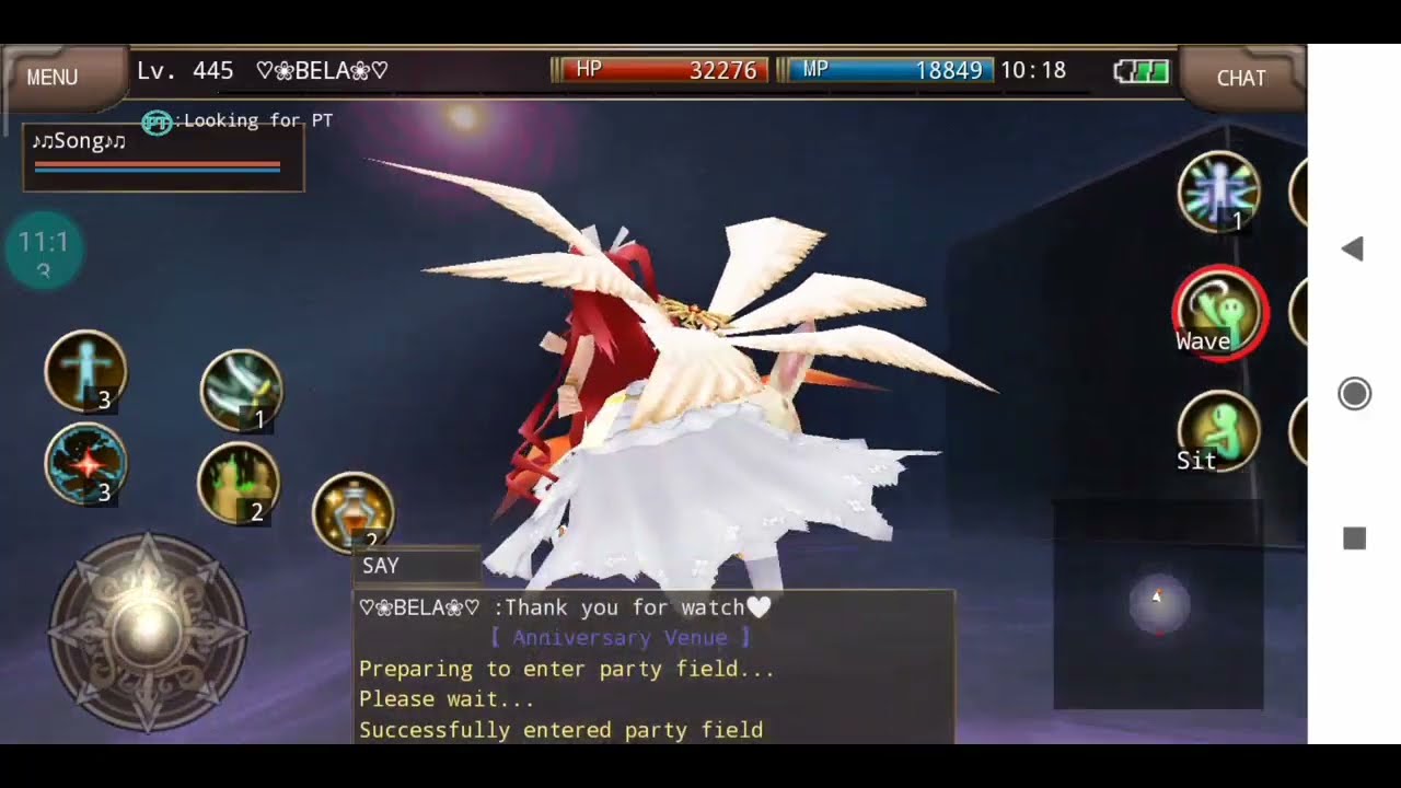 Iruna Online My Final Build Enchanter👑 Auto Skill Earth🌱 & Fire🔥❣️💗‿💗🌠☄️🌺🌙💙🌷🛸✨🌸 Android/iOS RPG 