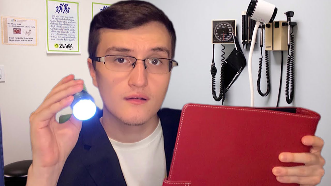 ASMR | Doctor Cranial Nerve and Eye Exam Roleplay