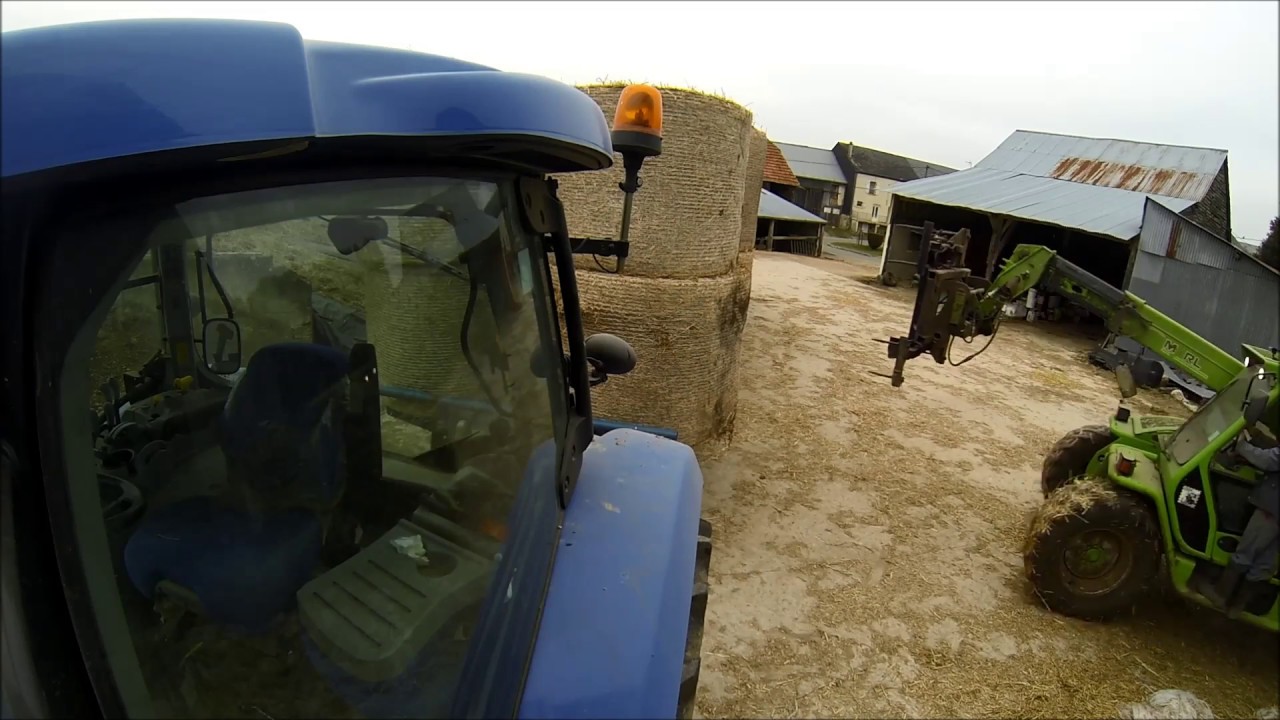 Transport de paille