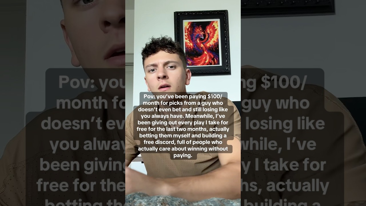 Discord linked in instagram bio @tonys.locks #sportsbetting