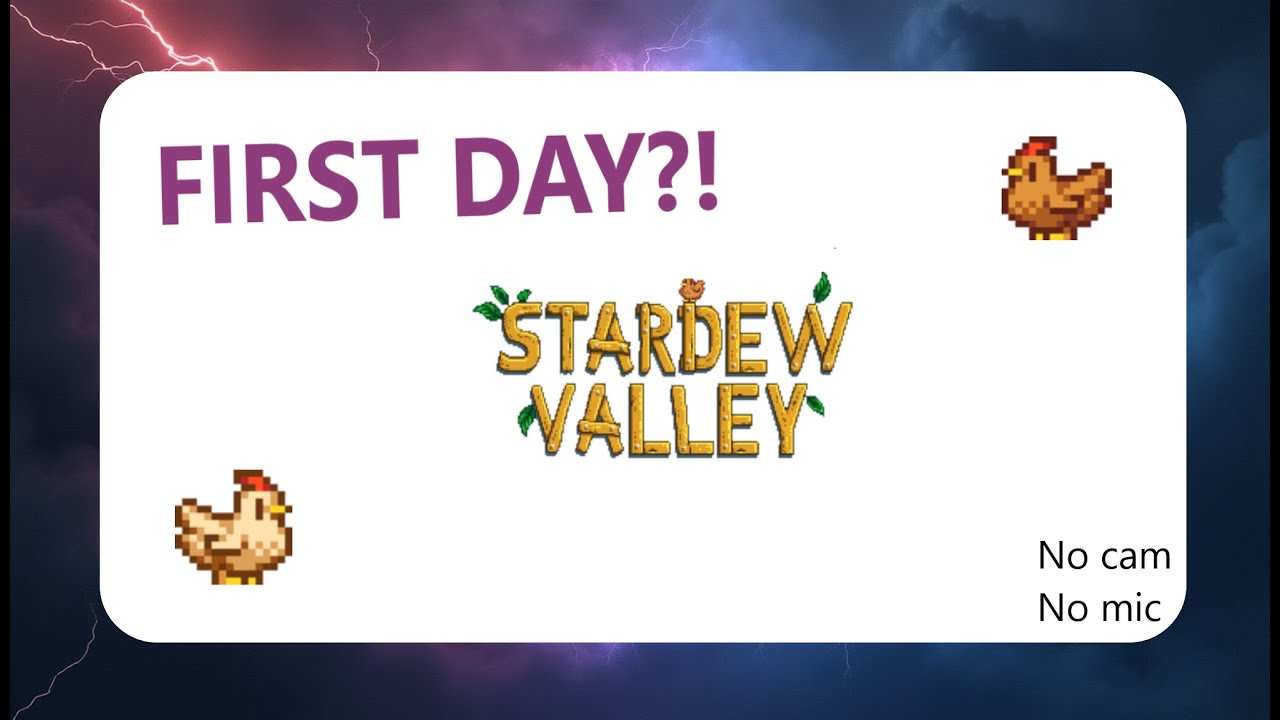 We have a farm?! 🌱 | Stardew Valley First Playthrough (Ep. 1)