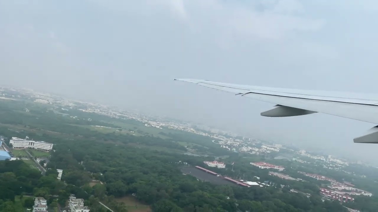 Chennai Anna international airport take off EK 545