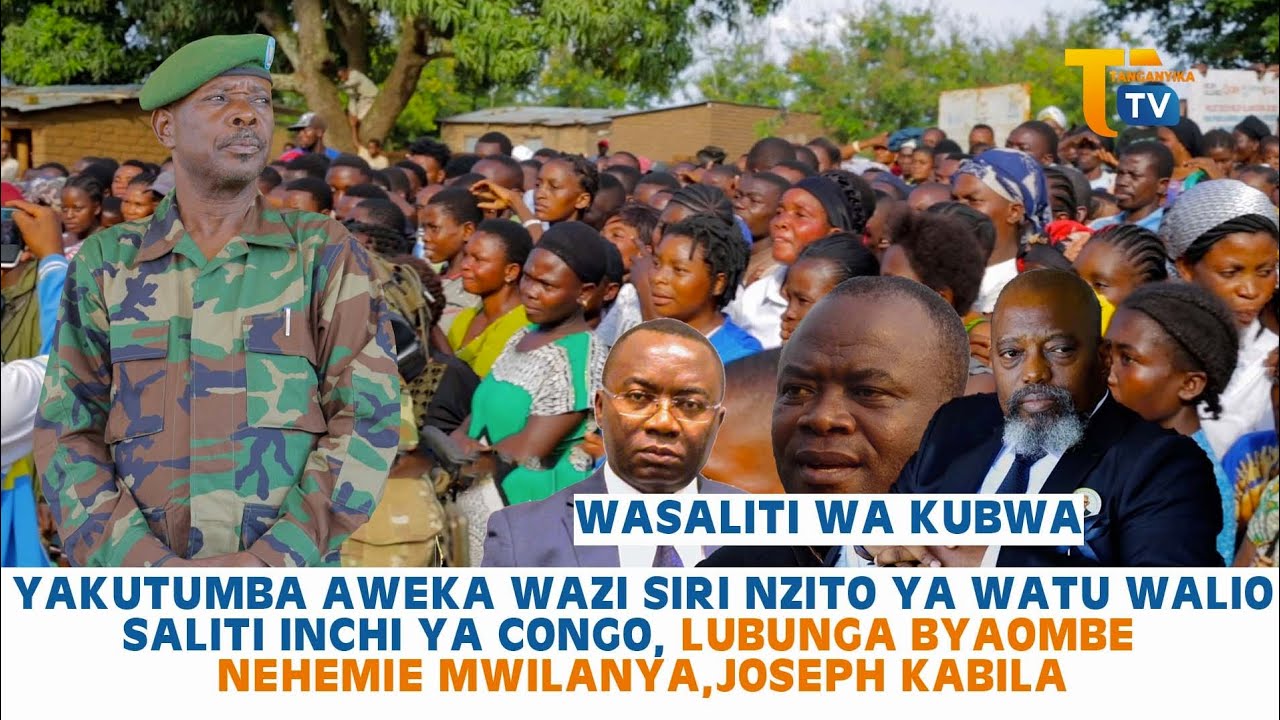 SIRI YA WATU 3 WALIO SALITI INCHI YA CONGO WILIAM YAKUTUMBA 
