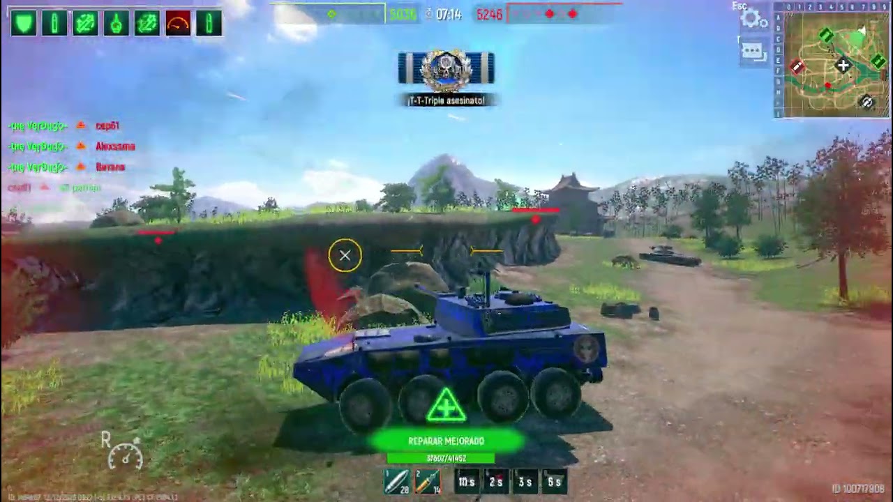 1 vs 3 jugadores