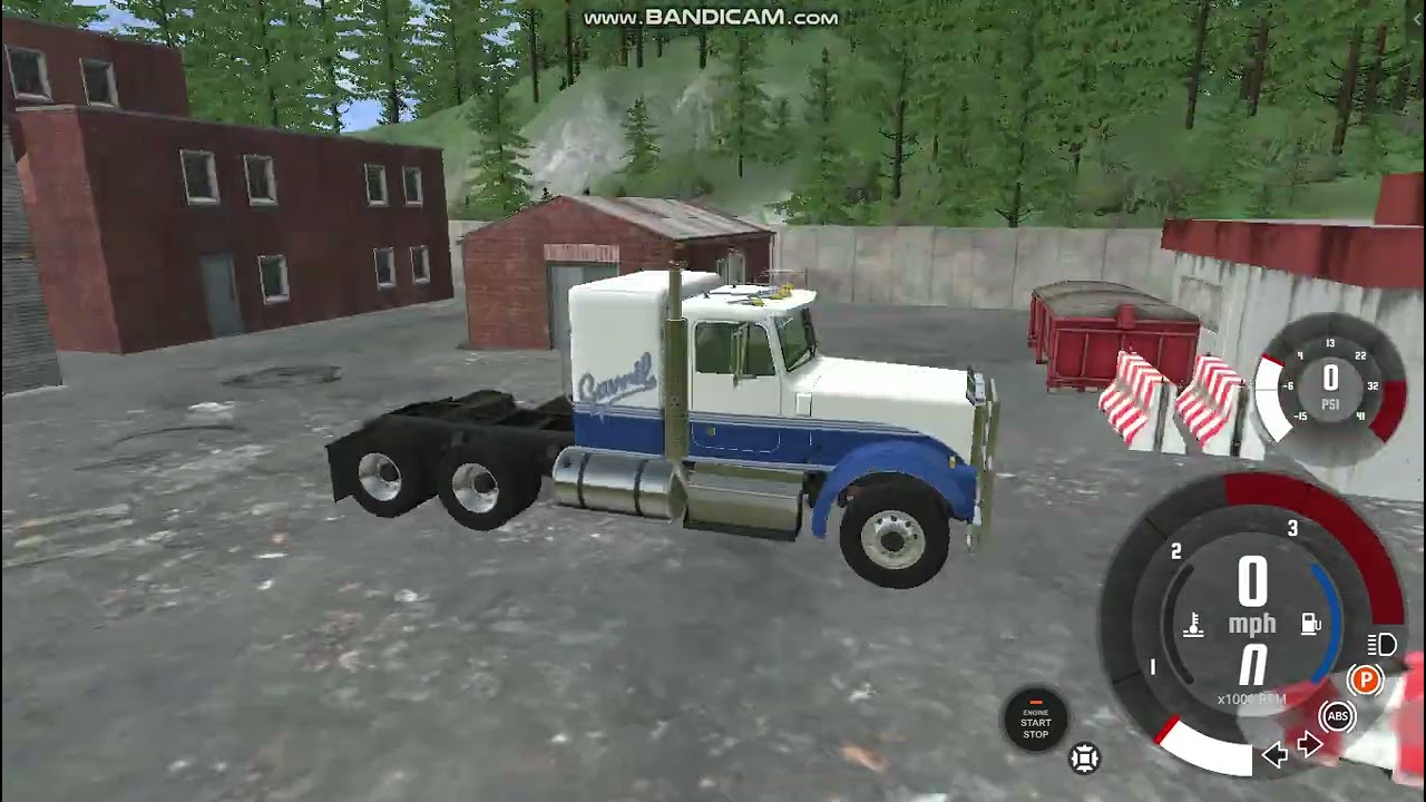 BeamNG drive crash test