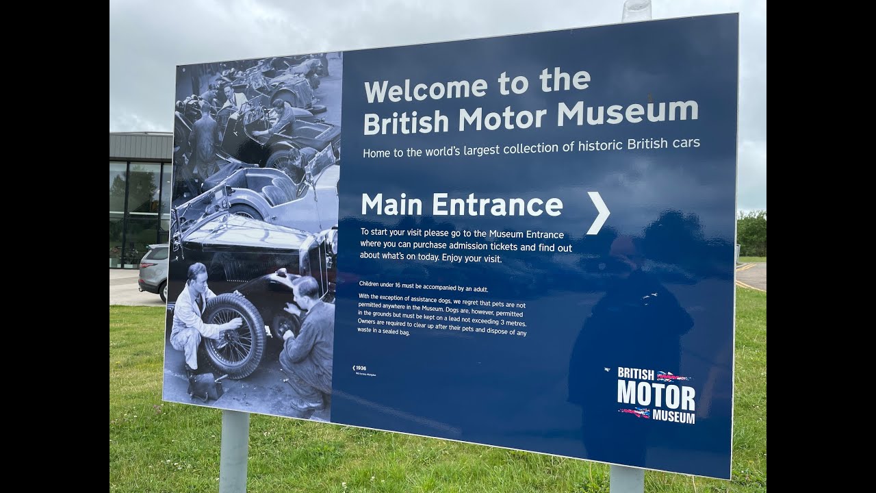 A little walk round the British Motor Museum, Gaydon