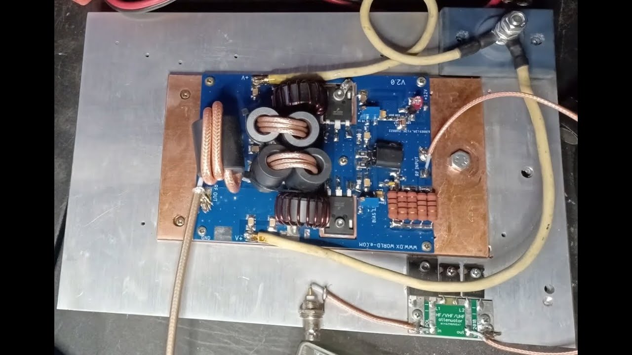 Dx World-E 600W LDMOS HF Amplifier (Part 2)