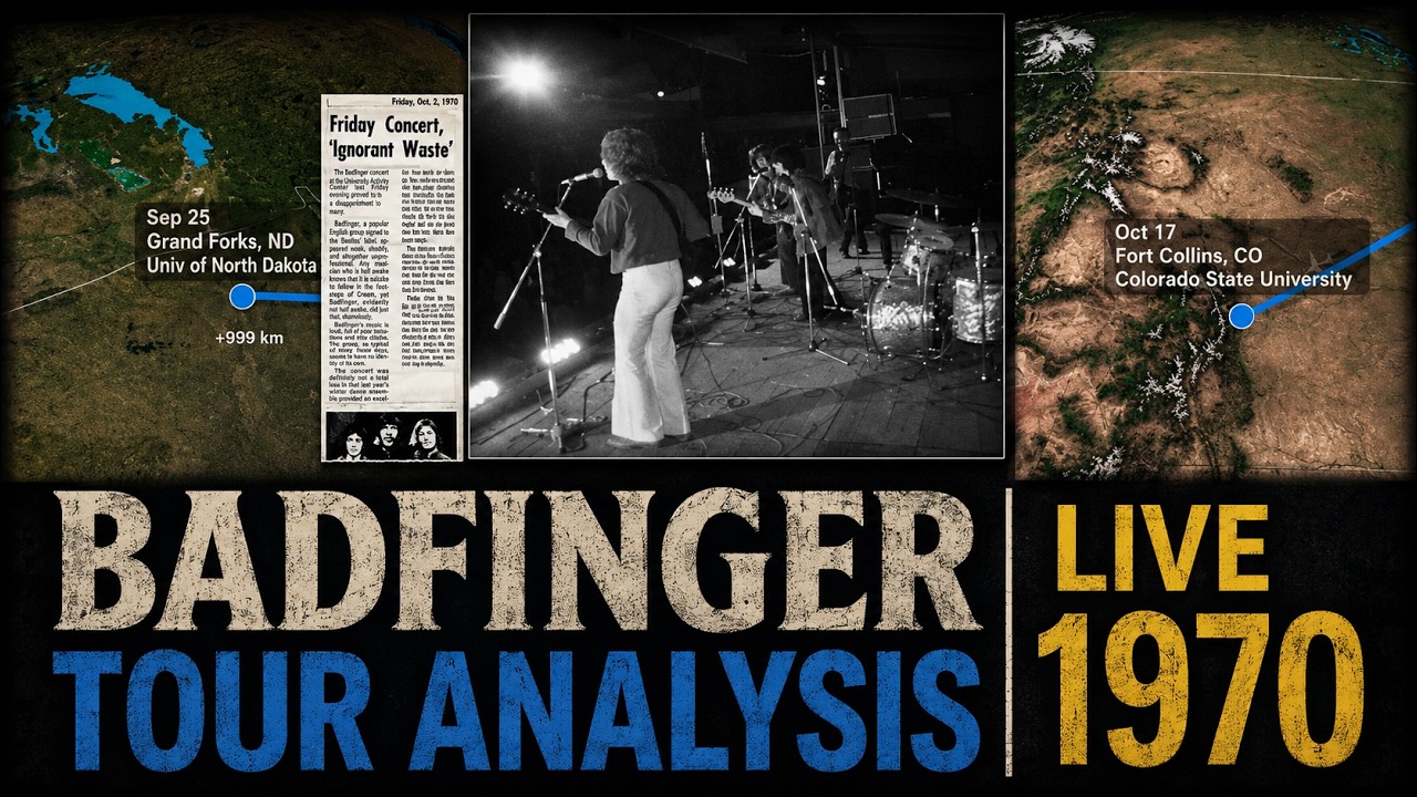 Анализ тура Badfinger: концерт 1970 года