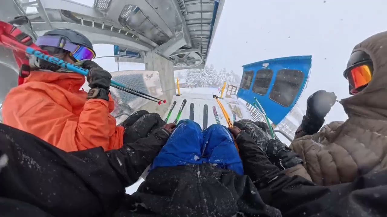 Snowshoe Powder skiing 2026