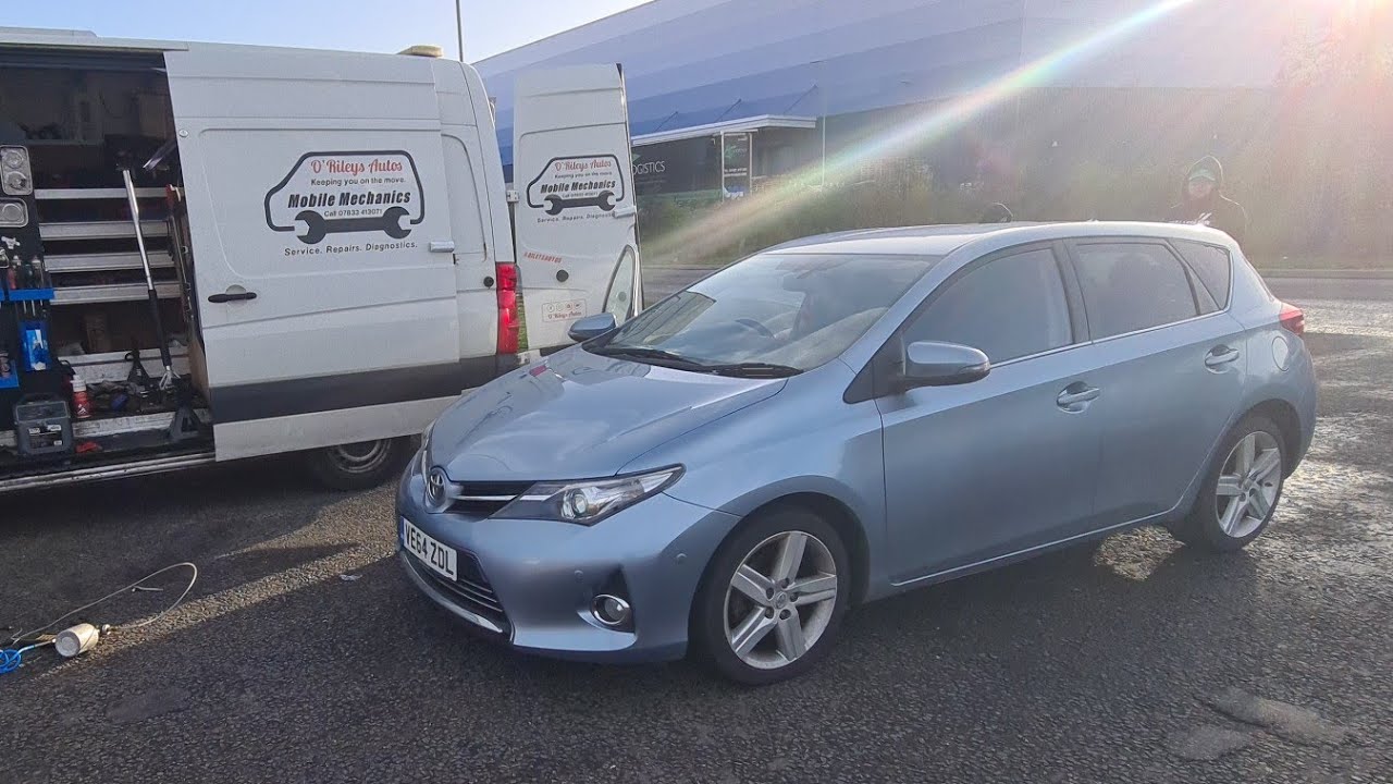 Toyota Auris 1.4 D4D  P2463 Particle Filter Restricion. Blocked DPF Cleaning