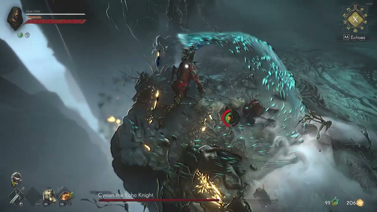 No rest for the wicked echo knight super quick two handed build no echo