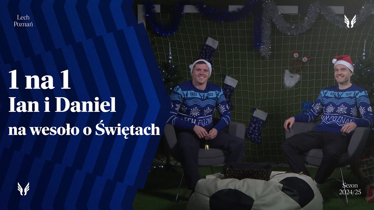 1 NA 1 | Ian Hoffmann i Daniel H&aring;kans na wesoło o Świętach