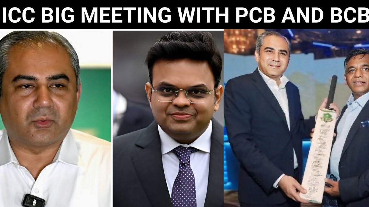 ICC PCB and BCB Meeting in Lahore for India vs Pakistan Match