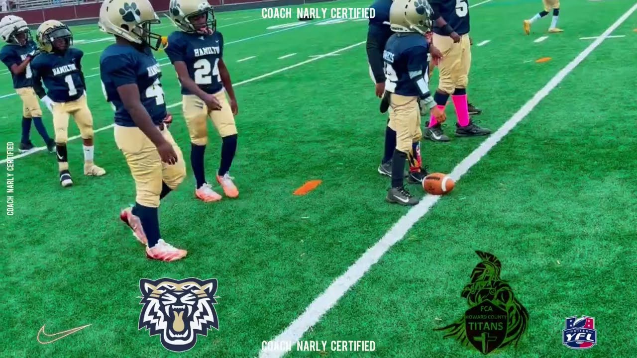 Hamilton Tigers 8u vs Howard County Titans