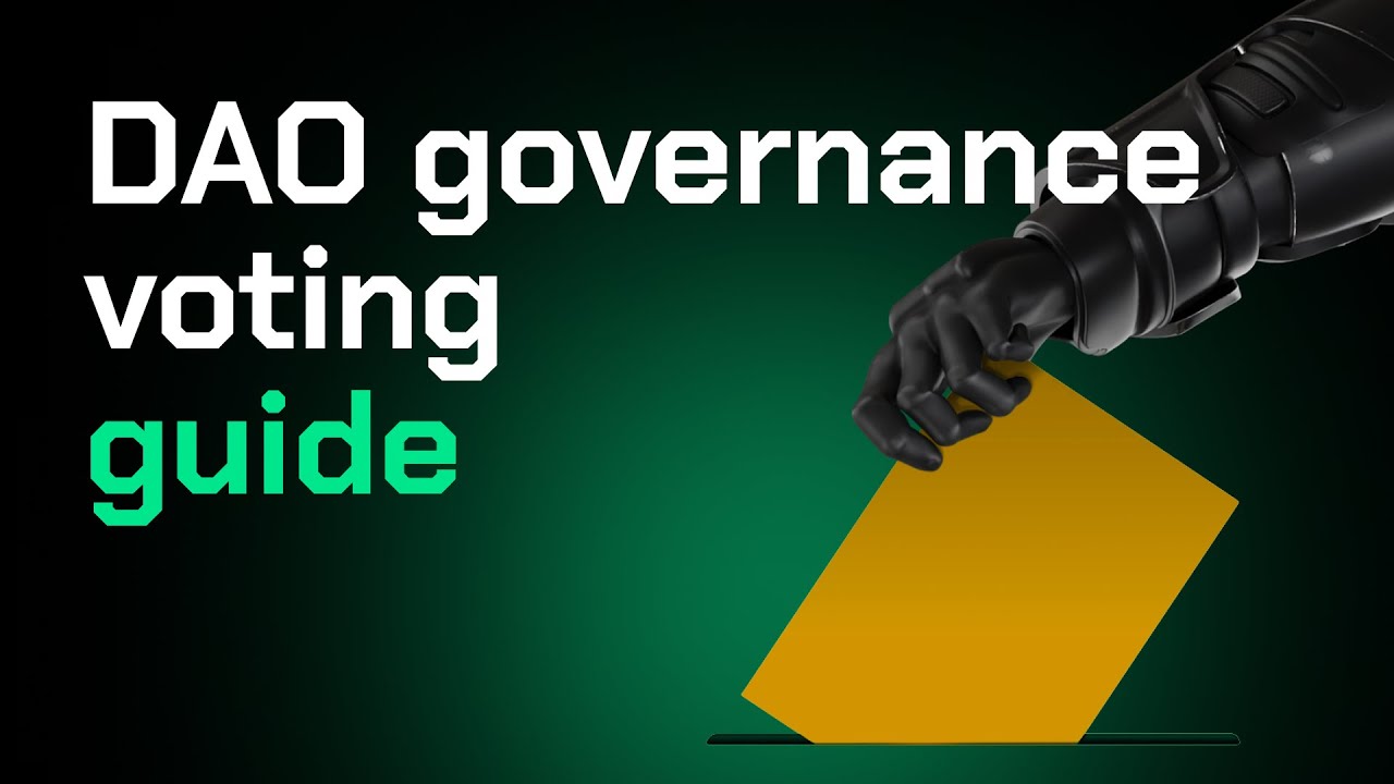 DAO governance voting guide