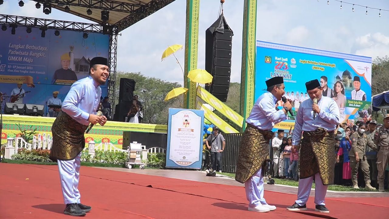 Penampilan LEBAH BEGANTONG di HUT Langkat ke 273 tahun 2023