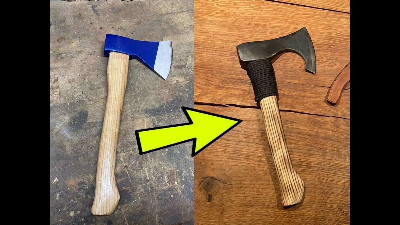 Bushcraft Axt selber bauen in 2 Stunden