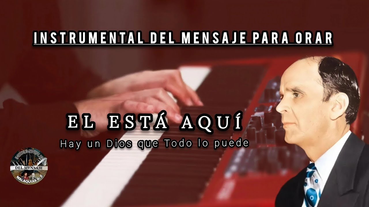 🙏Instrumental DEL MENSAJE DE LA HORA/ Hay un DIOS que Todo lo Puede