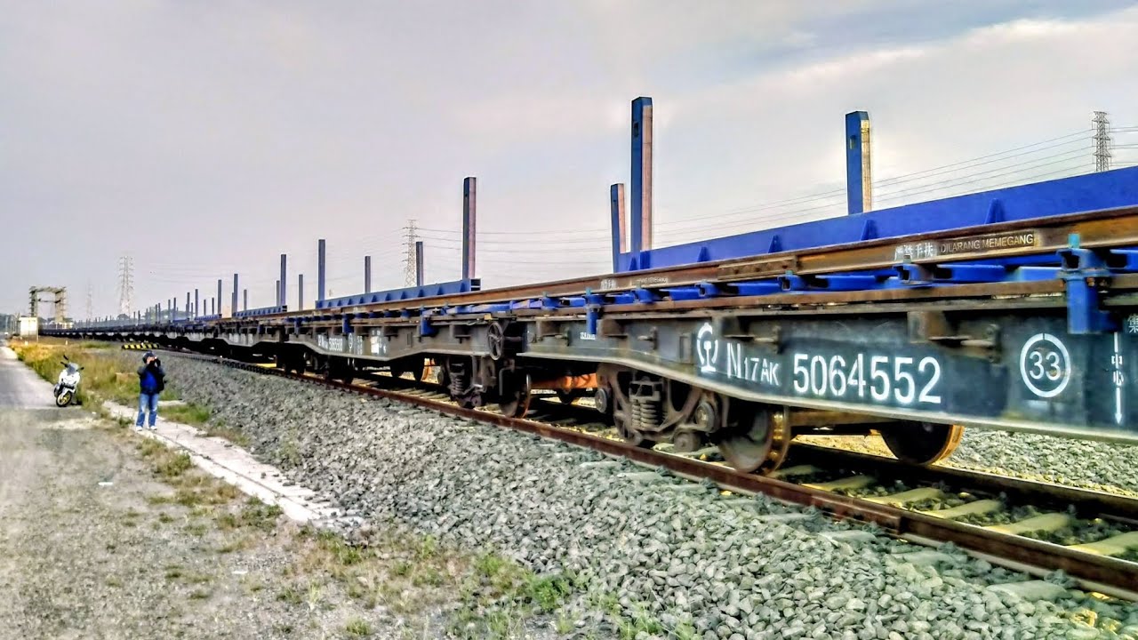 LONGEST TRAINS! Delivery of 500 Meter Long Rails! 