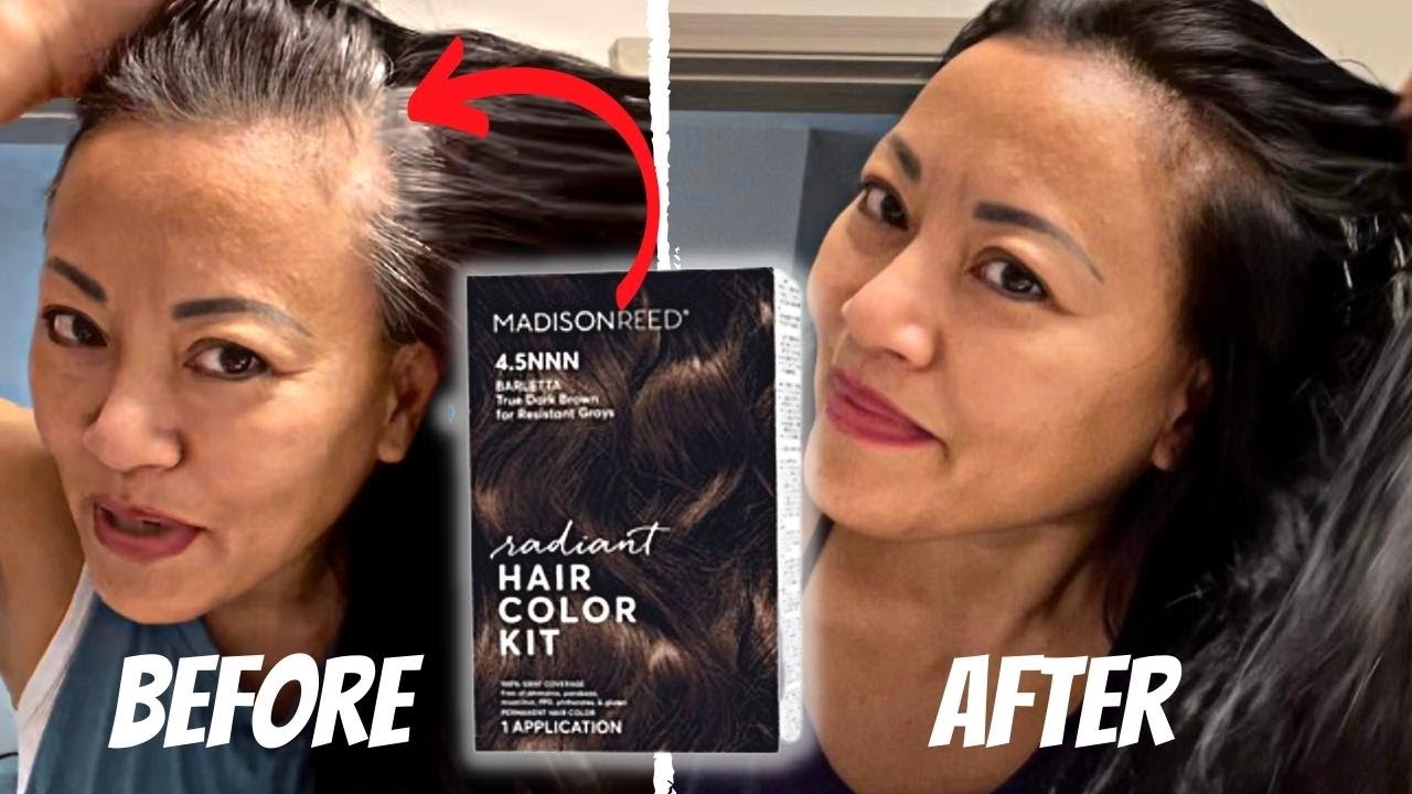 MADISON REED HAIR COLOR REVIEW & TUTORIAL (Deep Cool Black Positano)