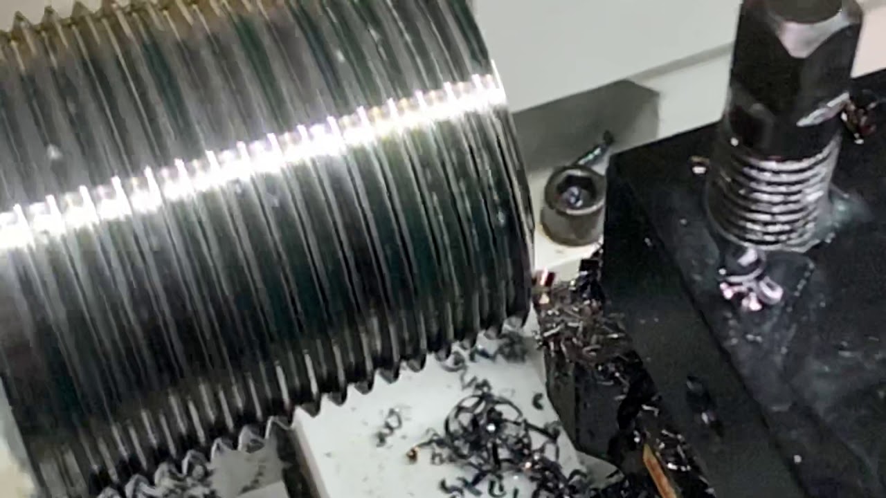 API thread Cutting on a Megabore lathe