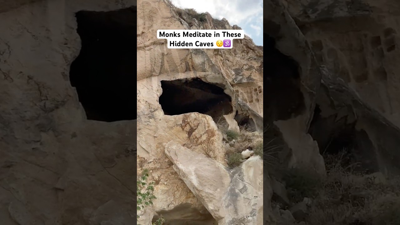 Hidden Caves in Indian Himalayas Where MONKS Meditate 😯🧘🕉️ 