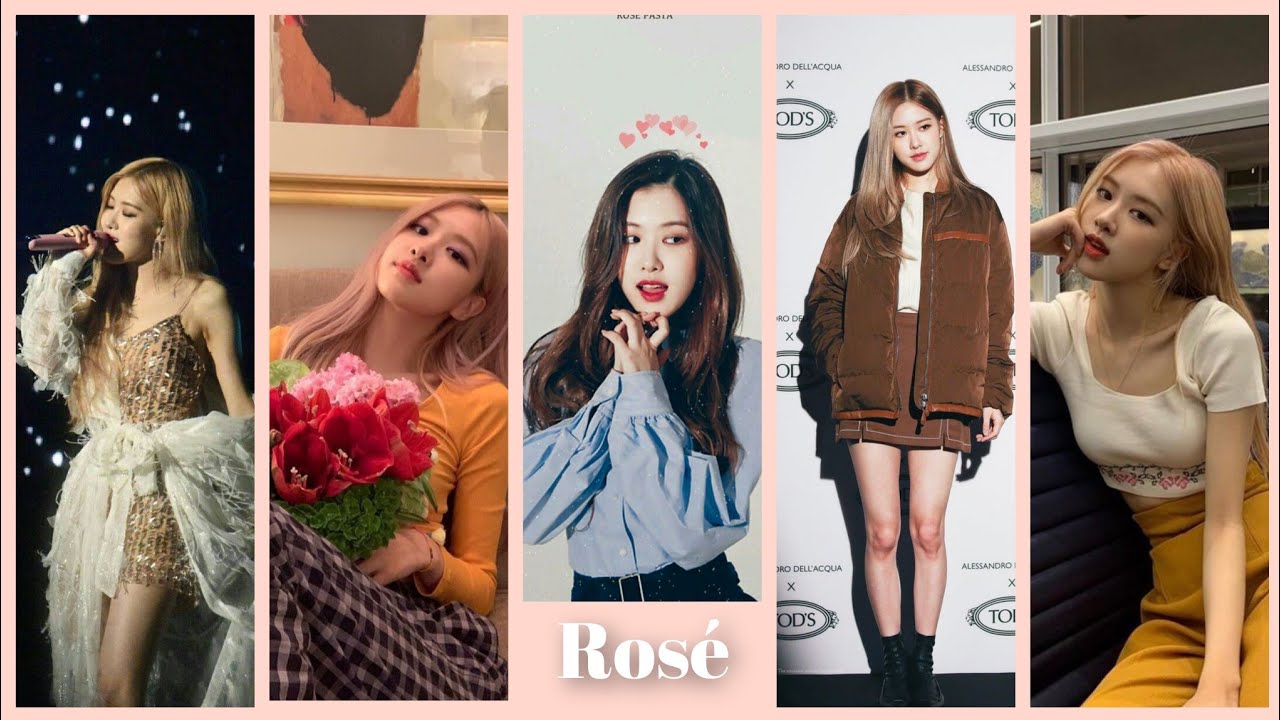 Best pics of rosé🌹•park chaeyoung •BLACKPINK