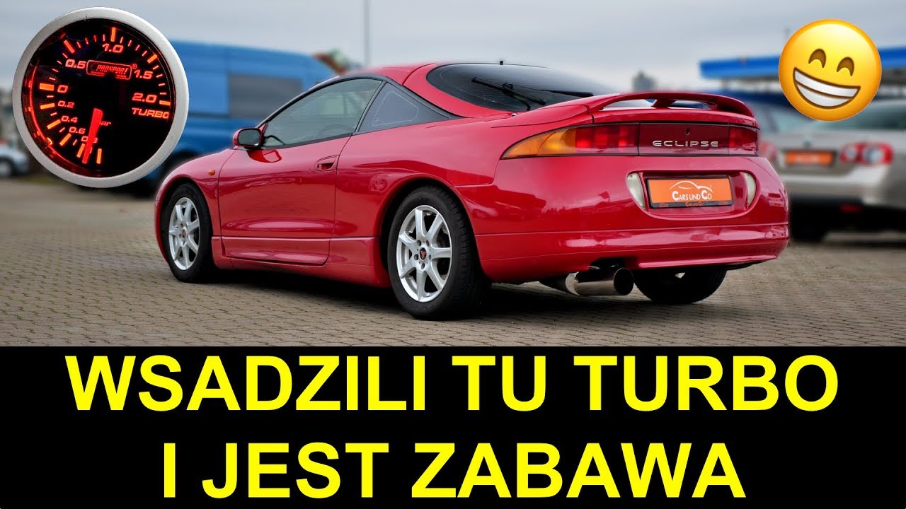 Patrzcie co nagrałem: MITSUBISHI ECLIPSE 2G z Turbo !!!
