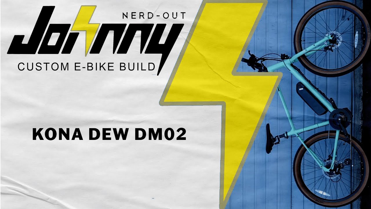 Custom E-bike Build: Kona Dew w/ Toseven DM02 500w mid drive and 48v 14ah
