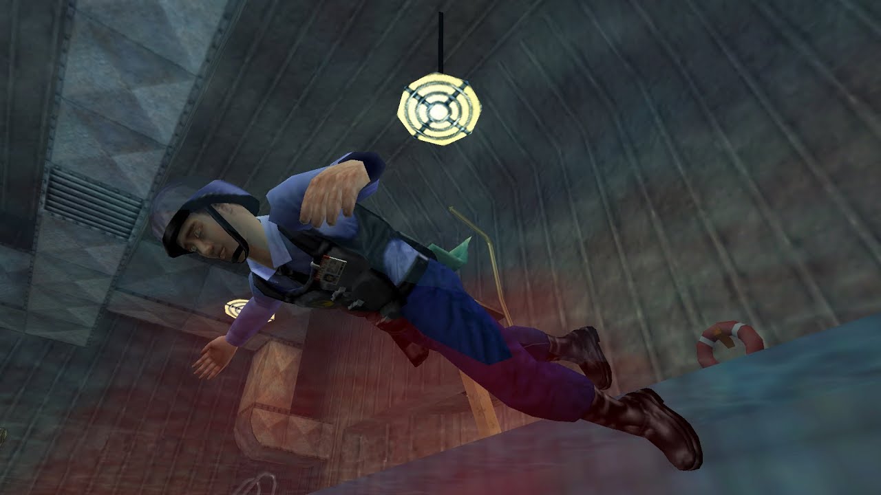Half-Life: Decay - Pool Barney Easter Egg