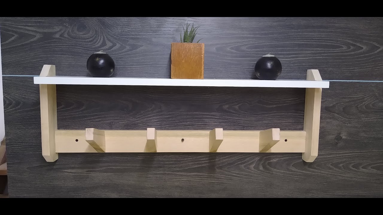 Perchero de pared moderno