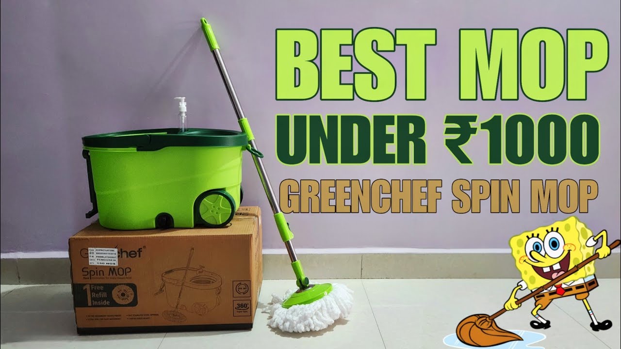 Greenchef mop review | Best Spin mop under 1000