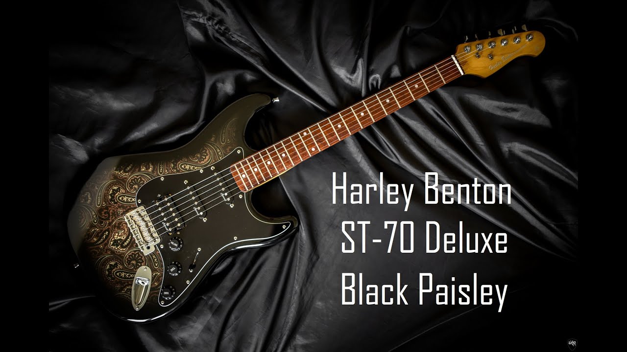 Harley Benton ST-70 Deluxe Black Paisley - Test Recenzja - Gitarowanie #79