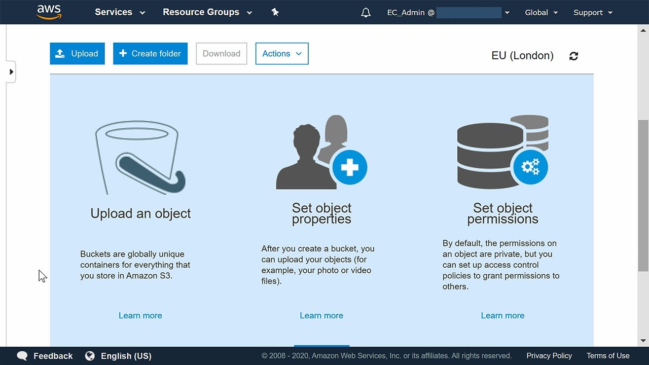 Amazon Web Services: Overview, Setup & S3 Demo