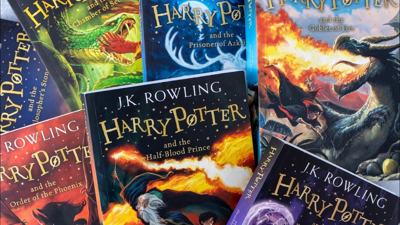 All Harry Potter Books covers