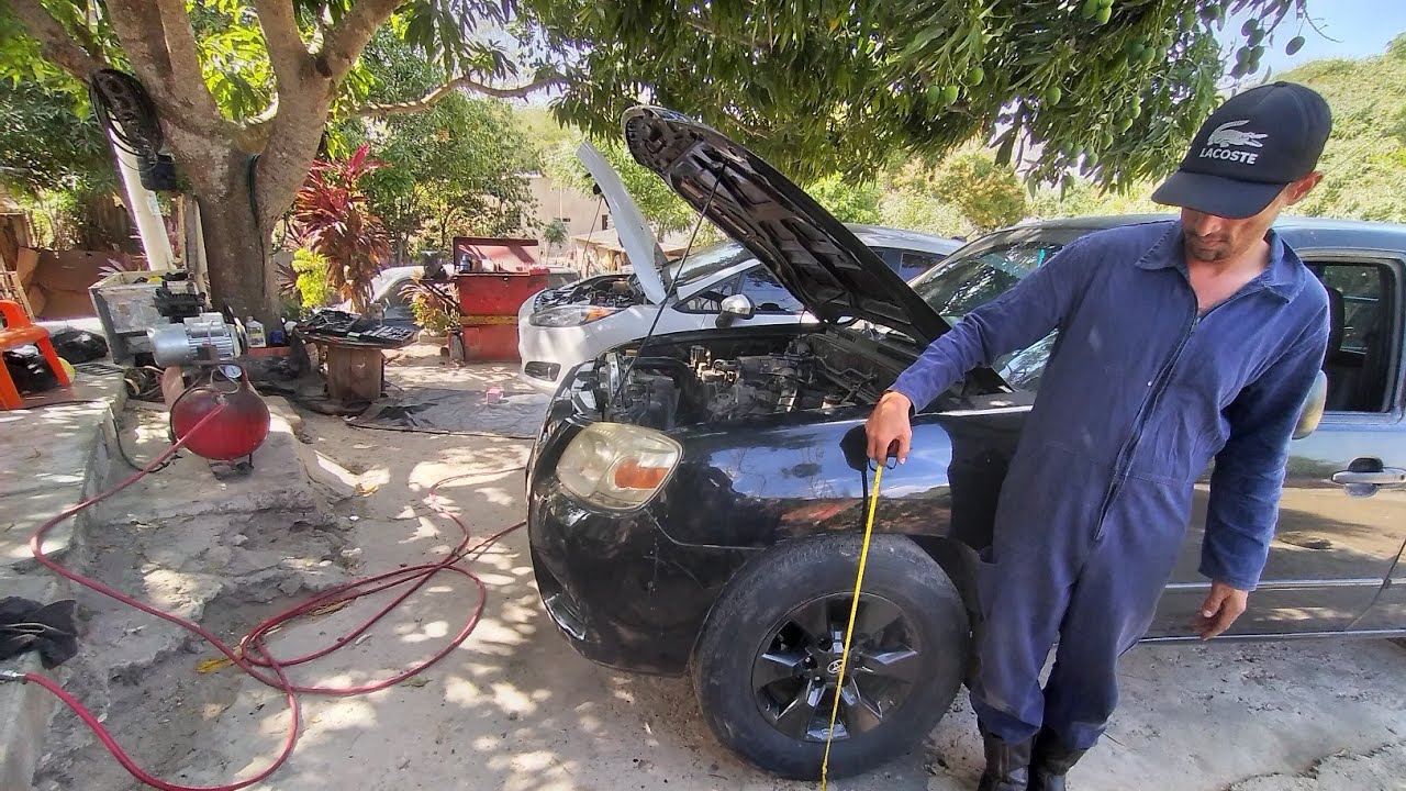 como levantar la suspensión delantera mazda Bt.50