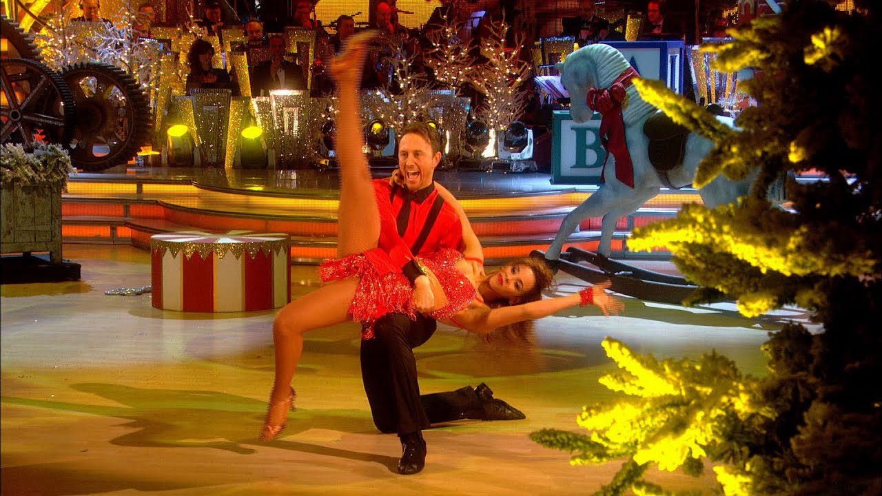 Rochelle Humes Salsas to Santa Claus Is Coming To Town - Strictly Come Dancing Christmas  - BBC