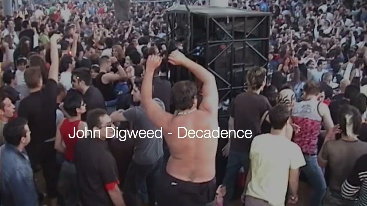 John Digweed Vinyl set Decadance Thessaloniki 2003