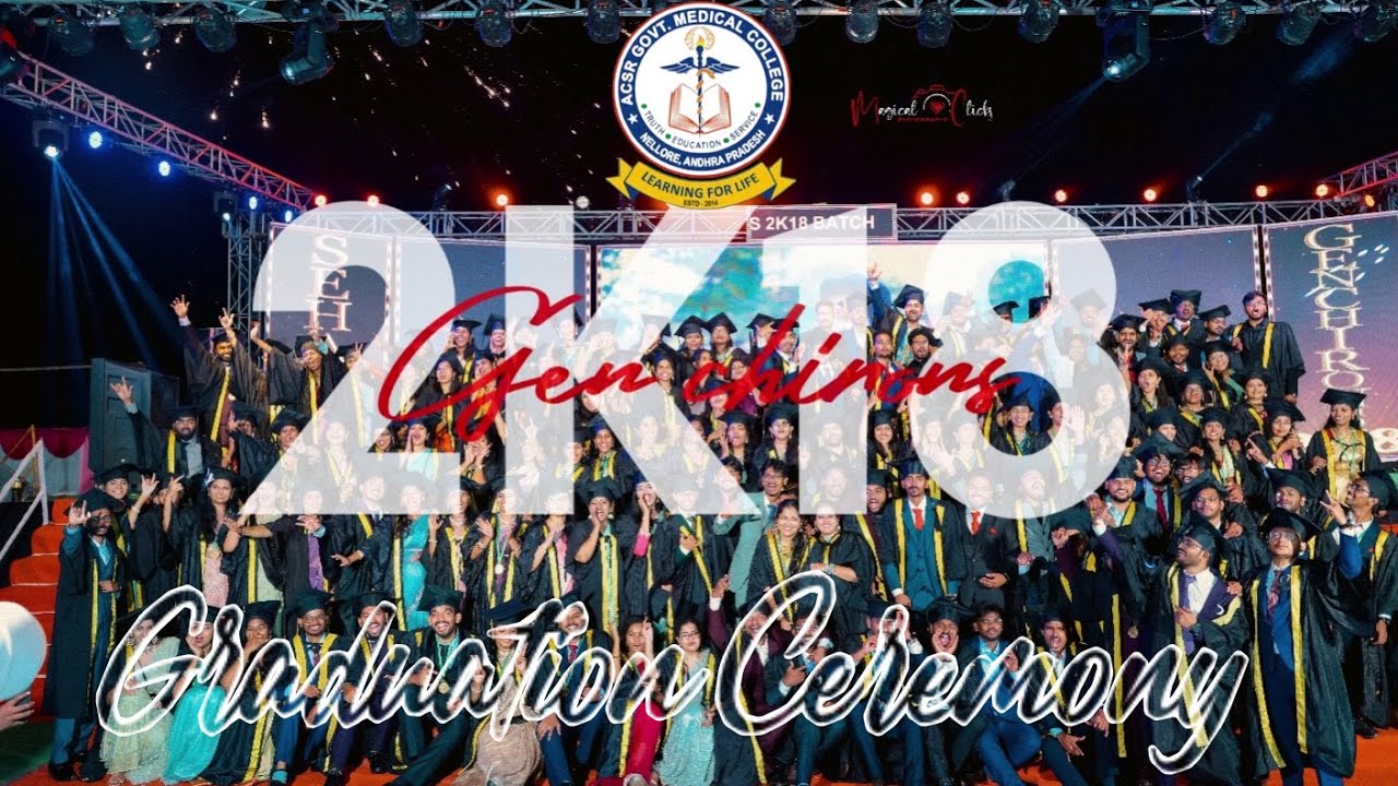 ACSR GOVT MEDICAL COLLEGE | 2K18 Batch GENCHIRONS | Graduation ceremony | SEHARI'24 Glimpse 4K