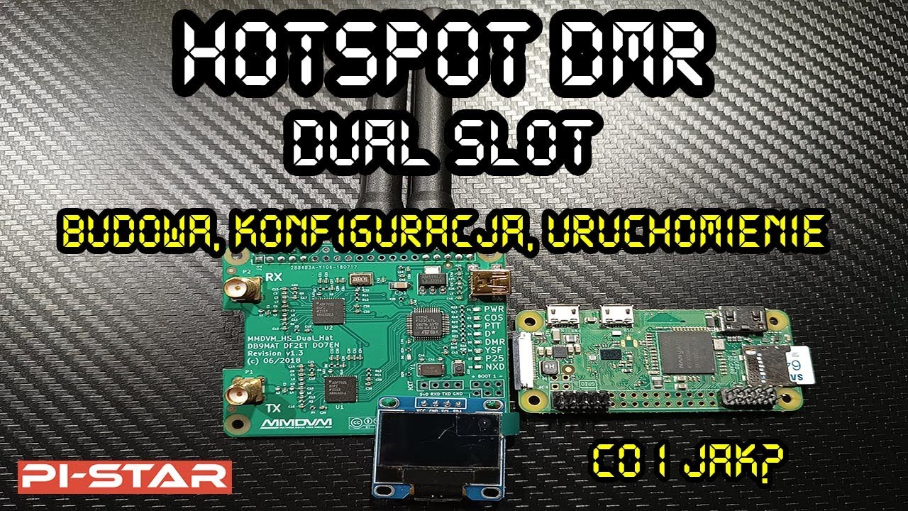 Hotspot DMR duplex - budowa, konfiguracja, uruchomienie | Vlog 36
