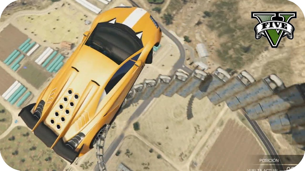 LA NARANJA MECANICA EN LA SUPER ESPIRAL INFINITA!!! | GTA V ONLINE RACE | Flow